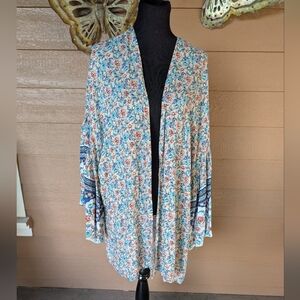 New GiGio Floral Kimono Cardigan